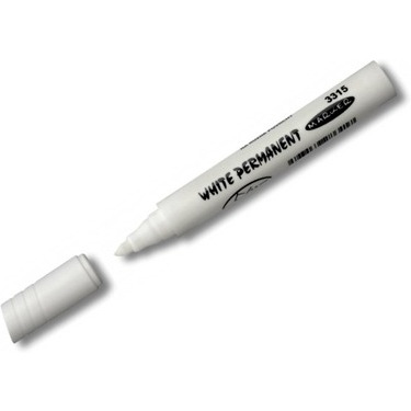 Marker permanentny biały 2.5mm 3315 KOH-I-NOOR